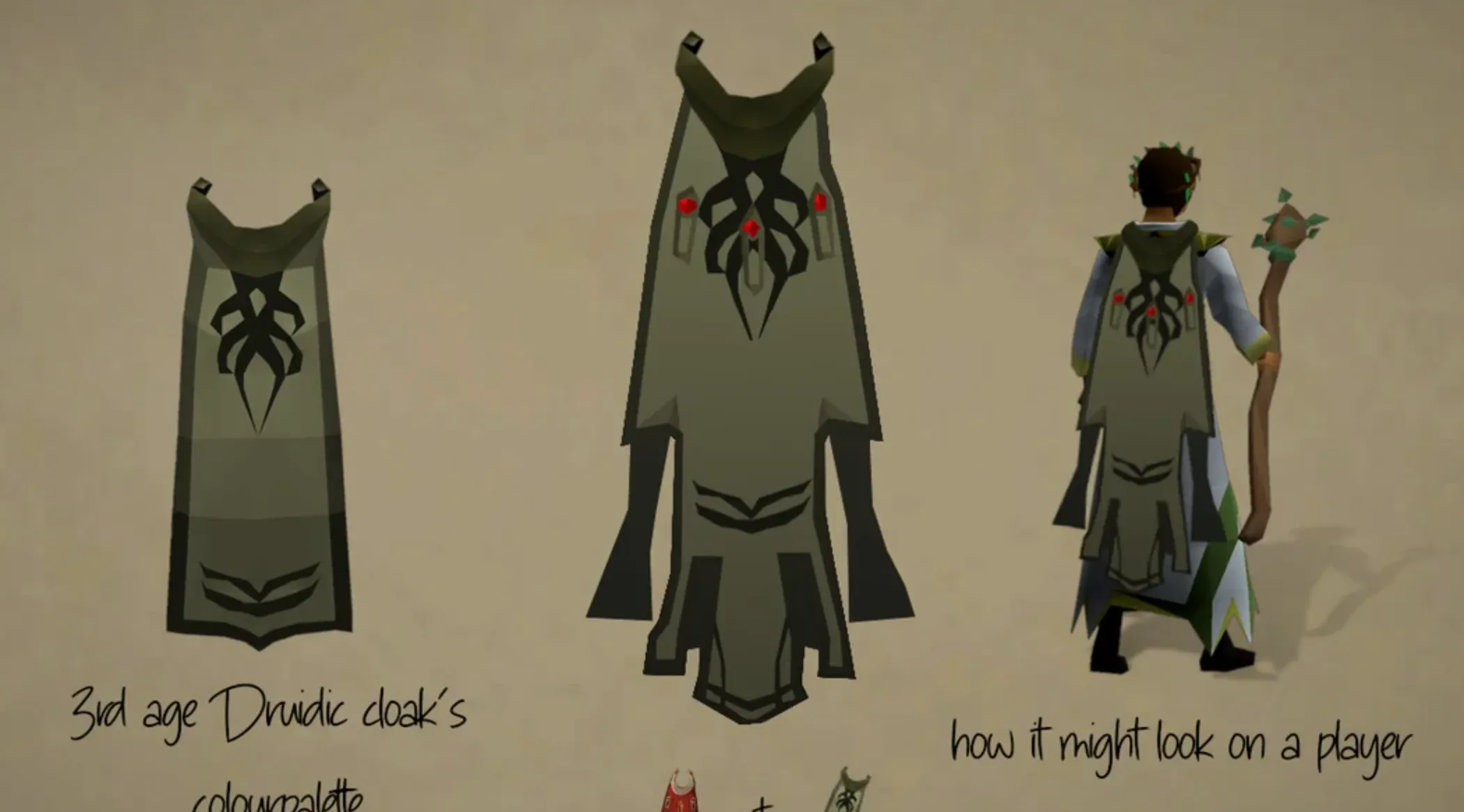 3rd Age Druidic Cloak Master Clue